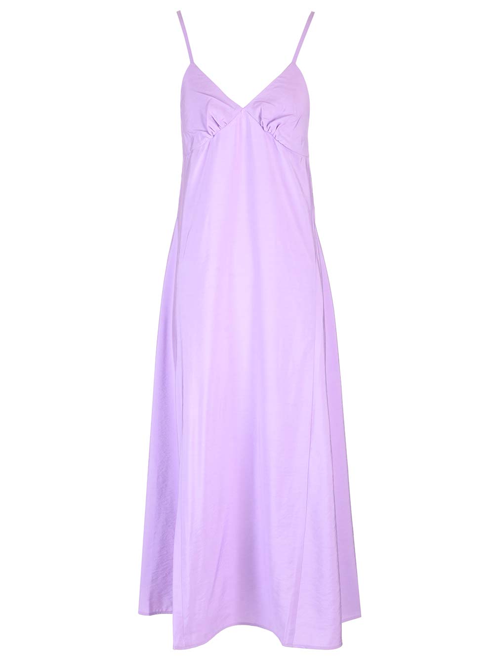 Lilac Maxi Dress Violet Main Material = Viscose