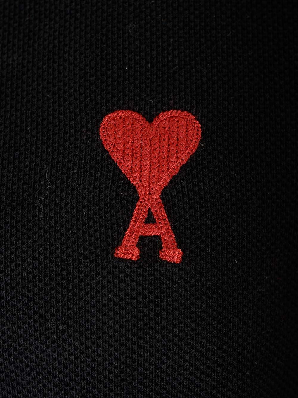 Ami de coeur polo Black Npu-coton Biologique Shirt