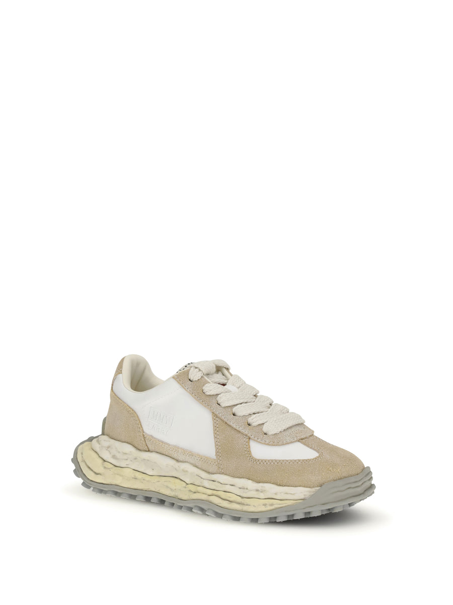 Sneakers Larry White Upper Fabric Trainers