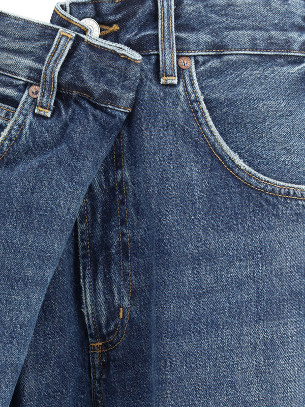 Jeans Vana Wide Leg Indigo Nexus (dark Tinted Indigo) Cotton