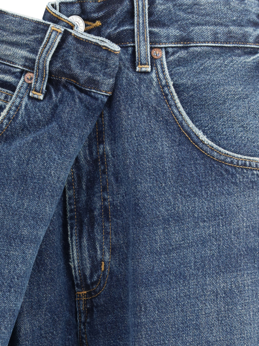Jeans Vana Wide Leg Indigo Nexus (dark Tinted Indigo) Cotton