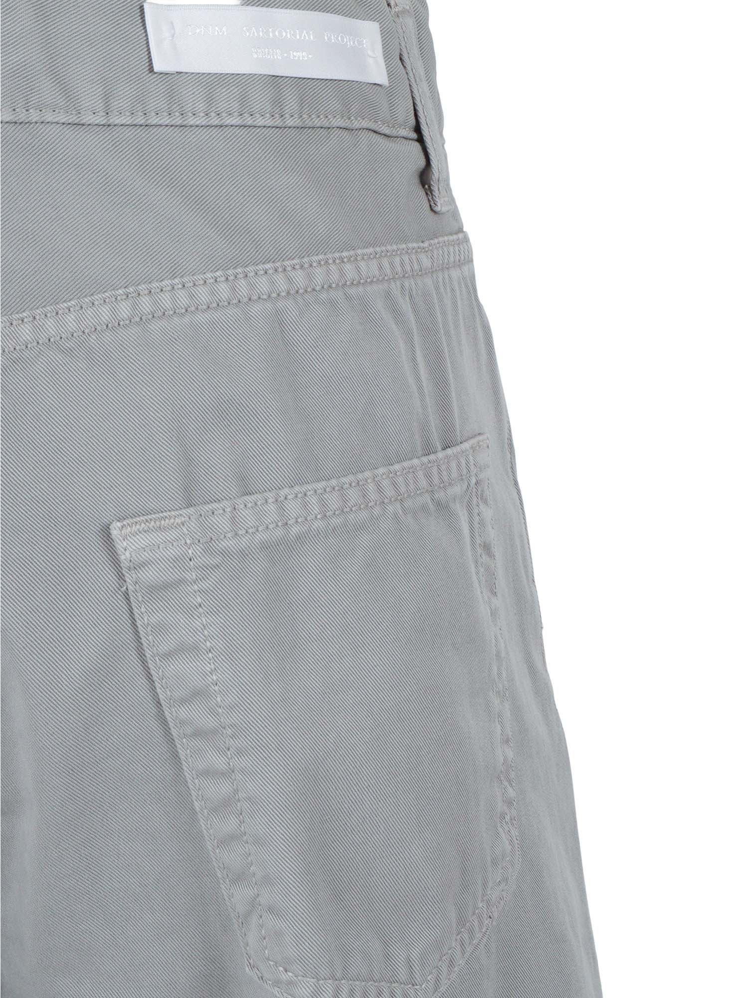 TROUSERS Grey Cotton Pant