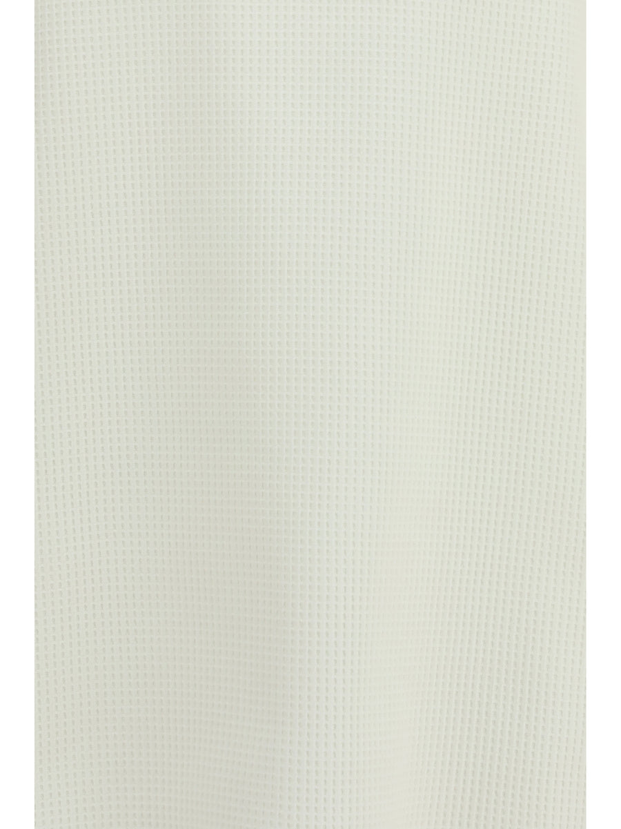 Crewneck T-Shirt White Polyester T-shirts