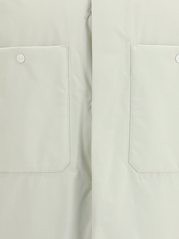 Padded Jacket Dark Ivory Nylon