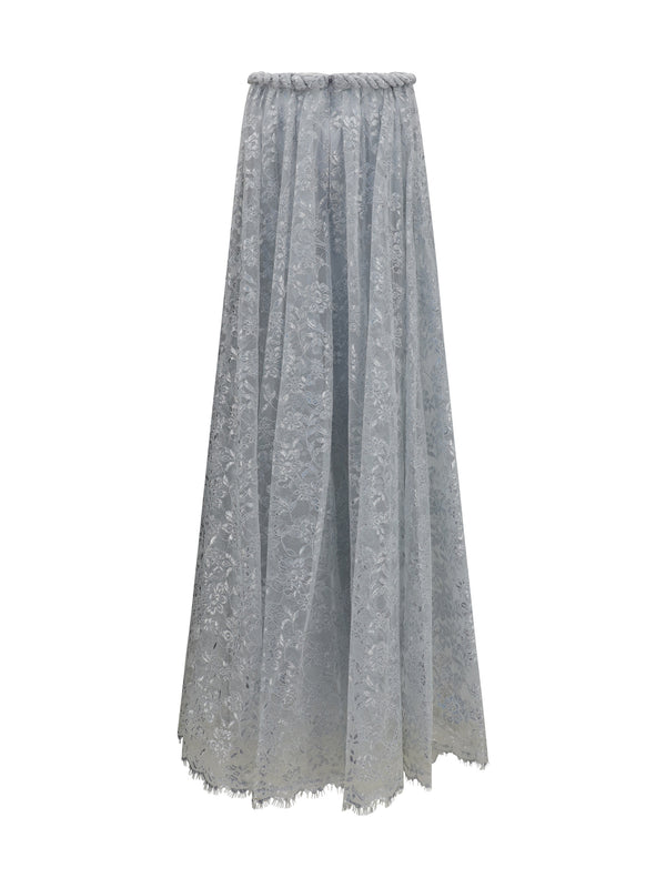 Dress Carousel Metallic Twist Silver Polyester