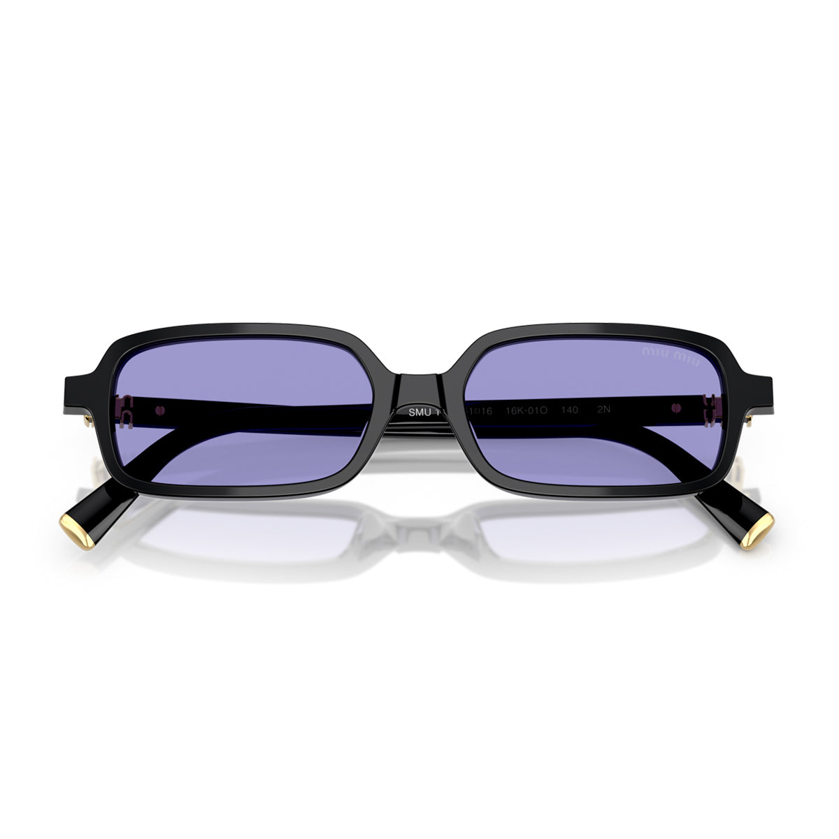 Miu 0MU 11ZS 16K01O Nero Acetate Occhiali Da Sole