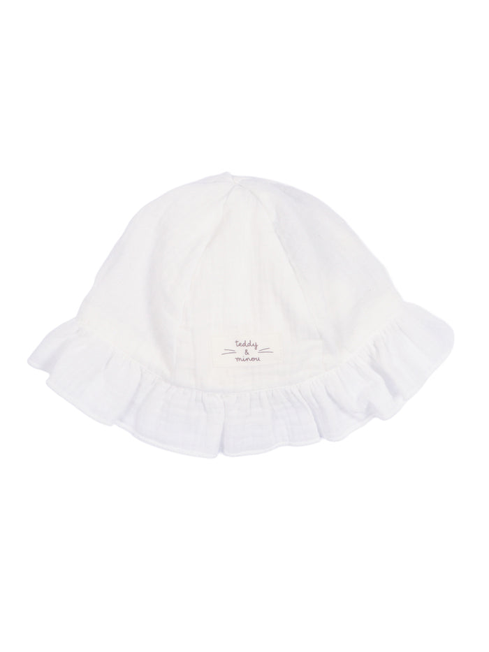 Set White Cotton Suits