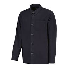 Washed overshirt Navy