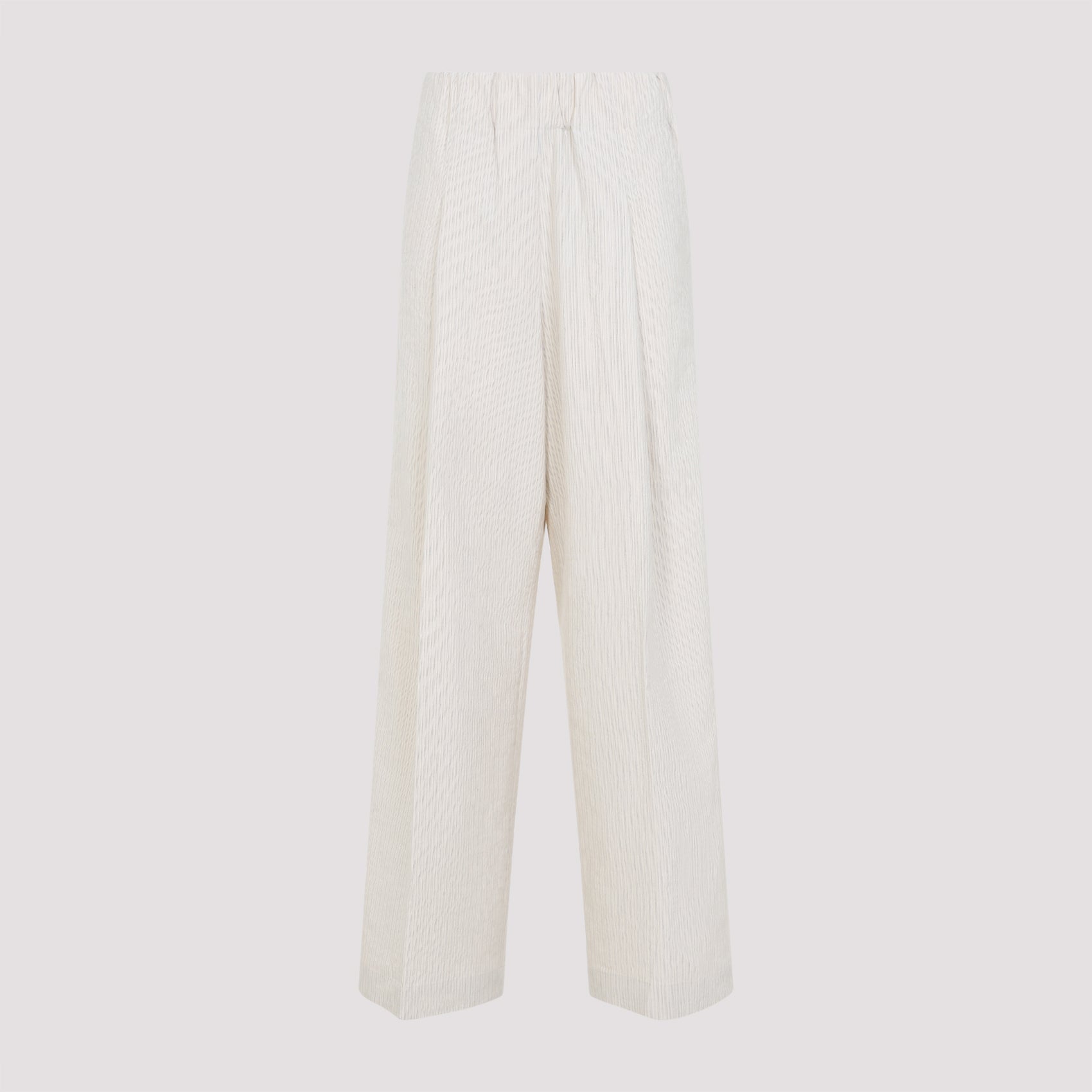 Pila Pants Nude & Neutrals Cotton Paper