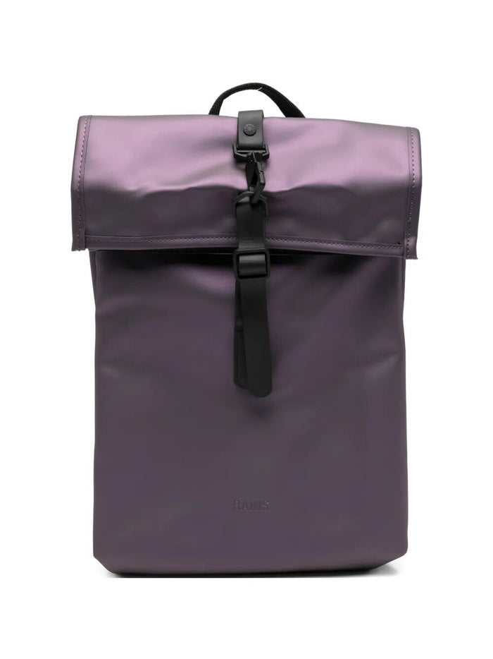 Rolltop Rucksack Mini W3 Pink & Purple Pu-lining Pl Bag
