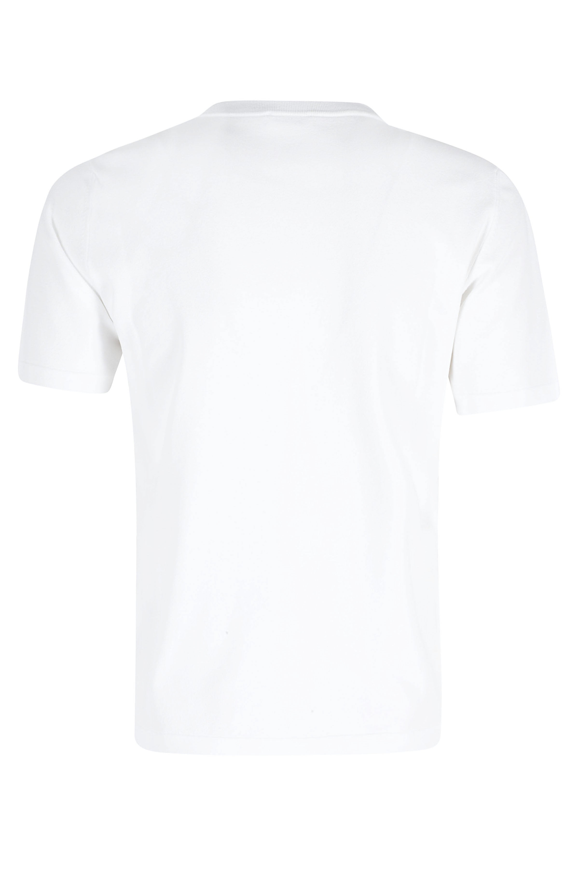 Girocollo Mc White Viscosa Poliestere T-shirt