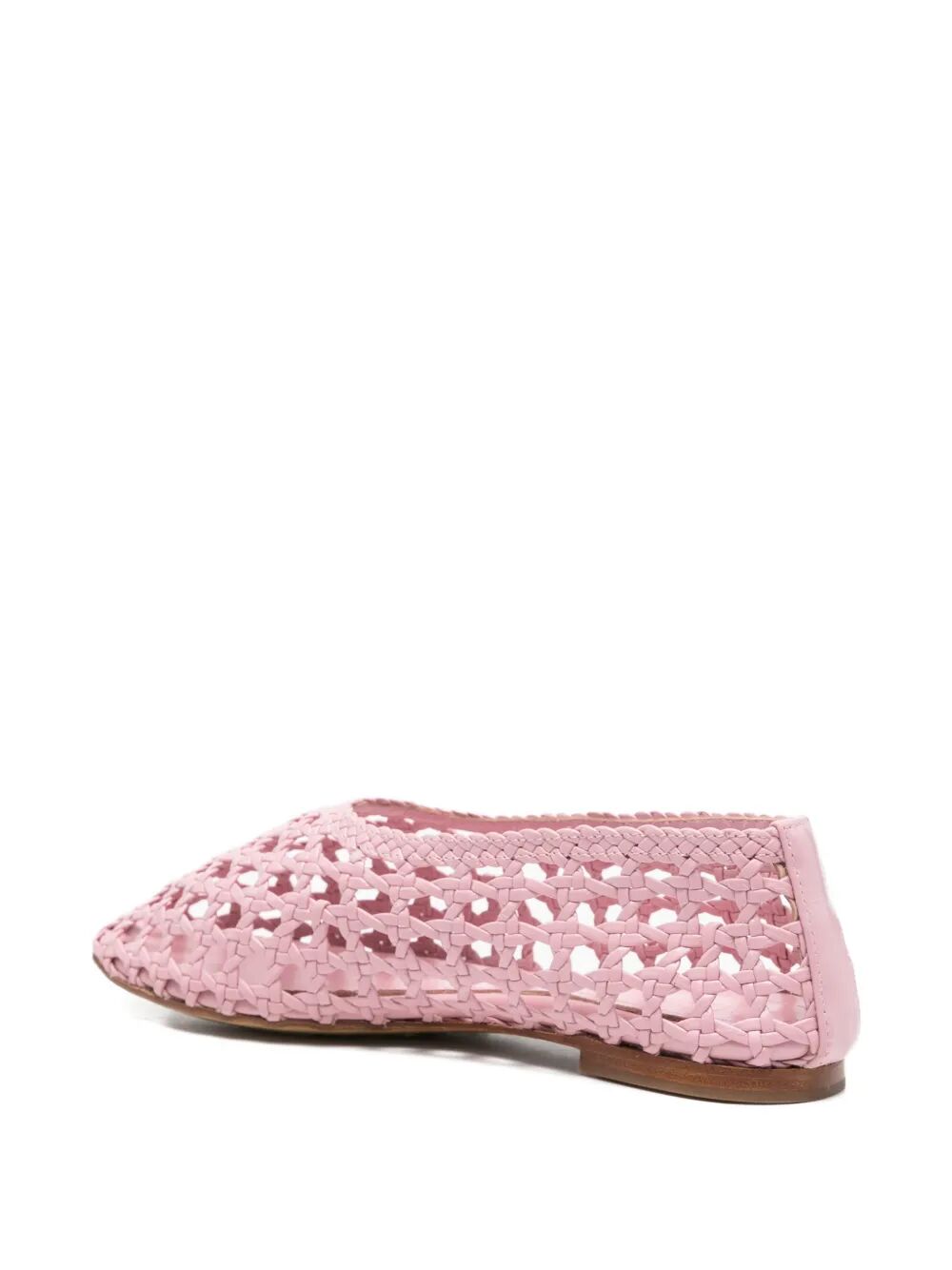 Ava Woven Pink & Purple Leather Shoe