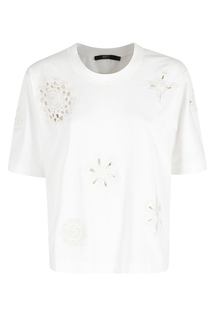 Tshirt White Cotone T-shirt