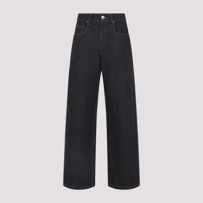 Cotton Jeans Black