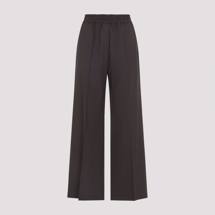 Wide Leg Pants Brown
