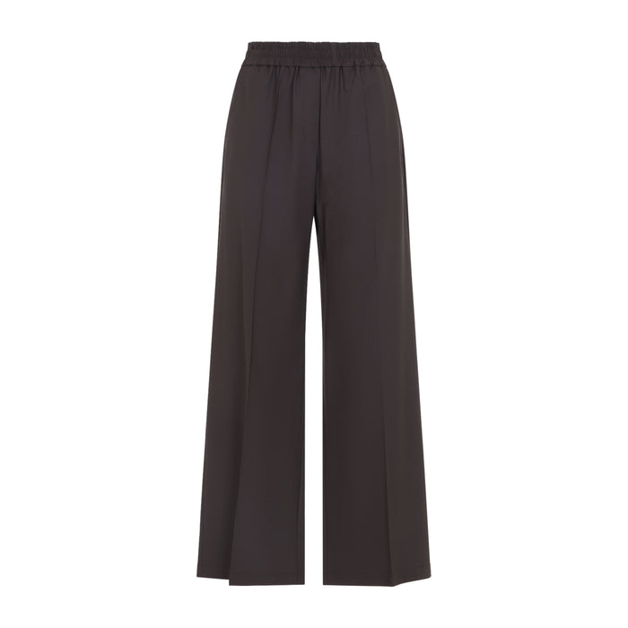 Wide Leg Pants Brown