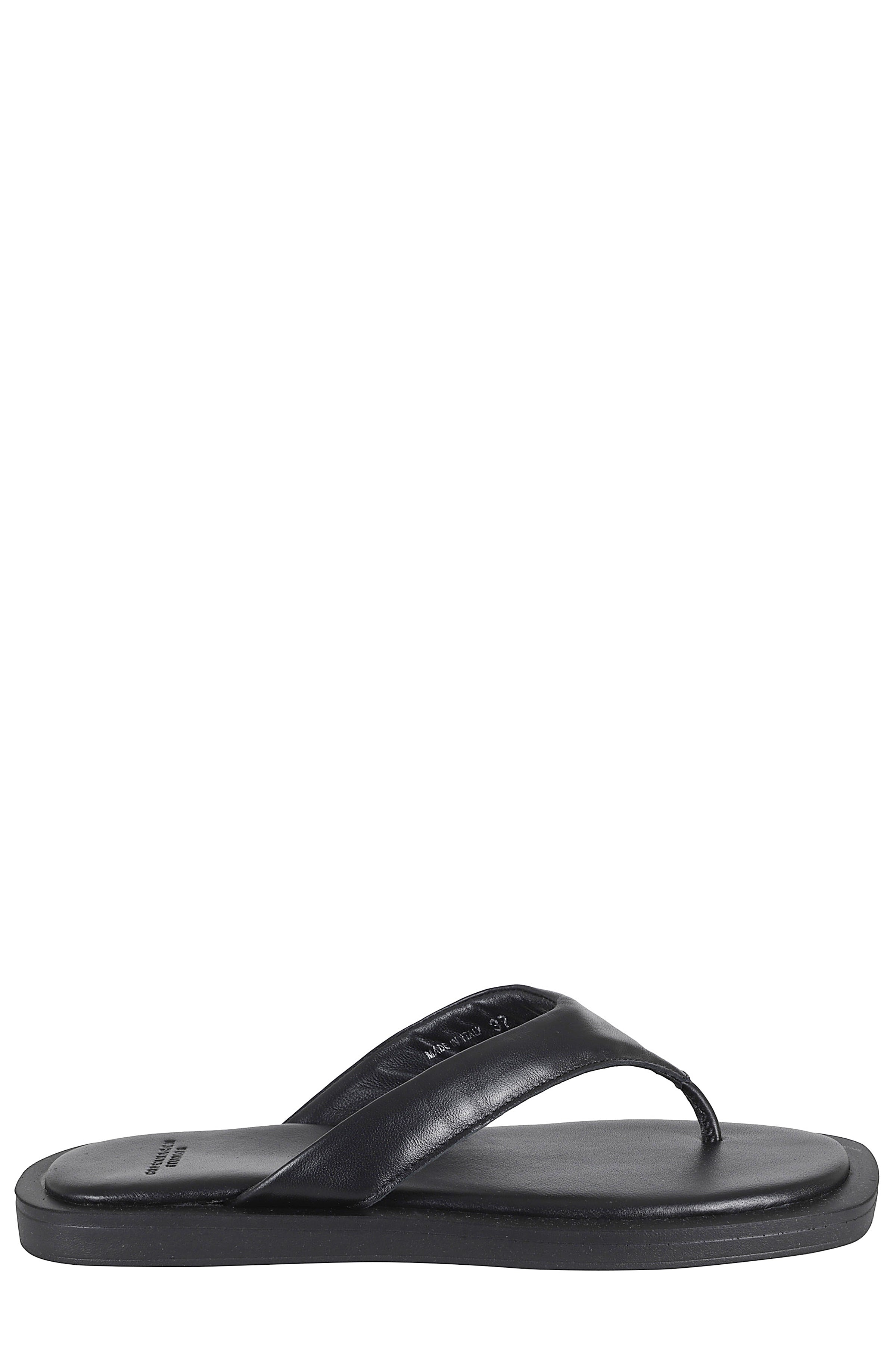 Sandal Black Pelle Calzature