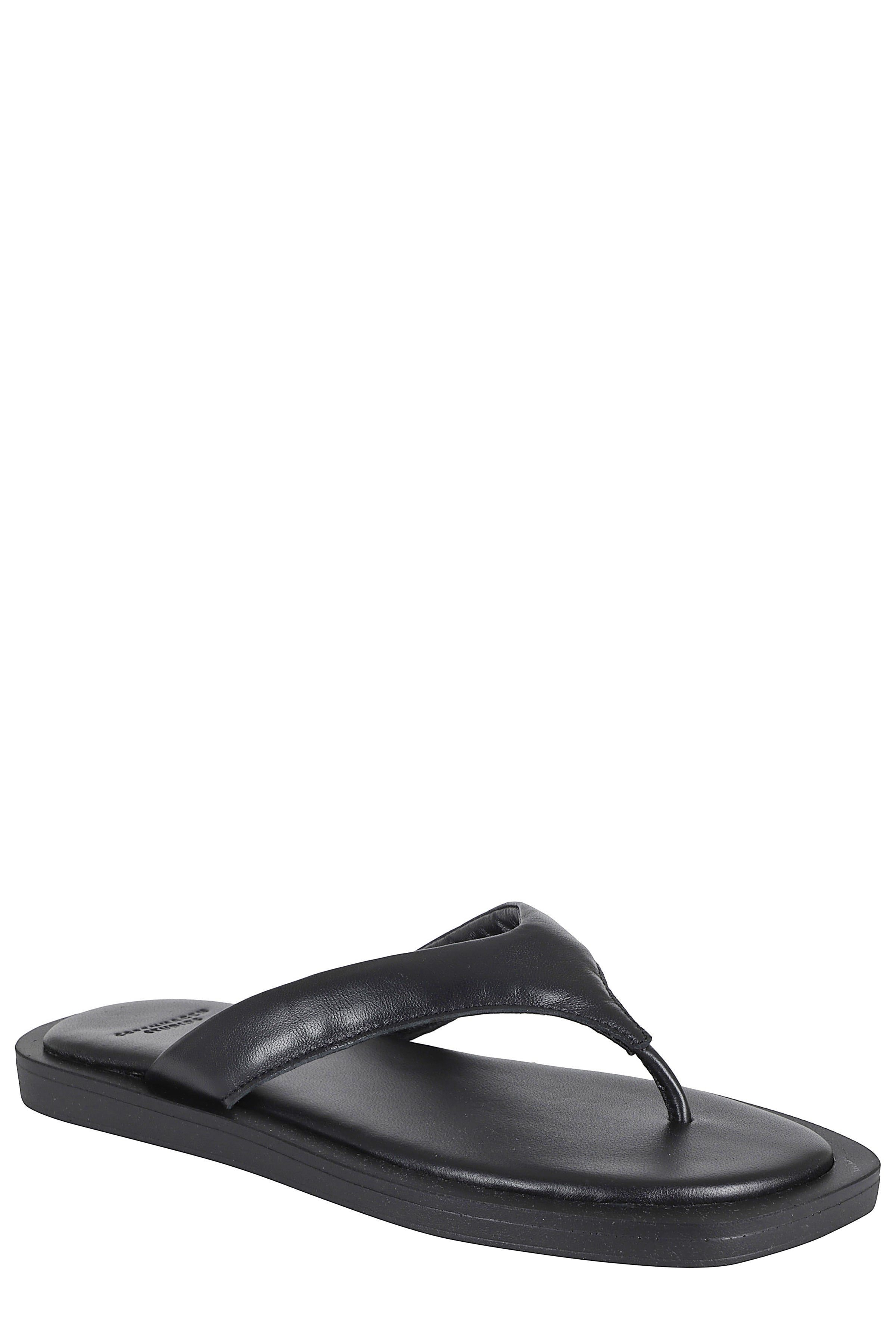 Sandal Black Pelle Calzature