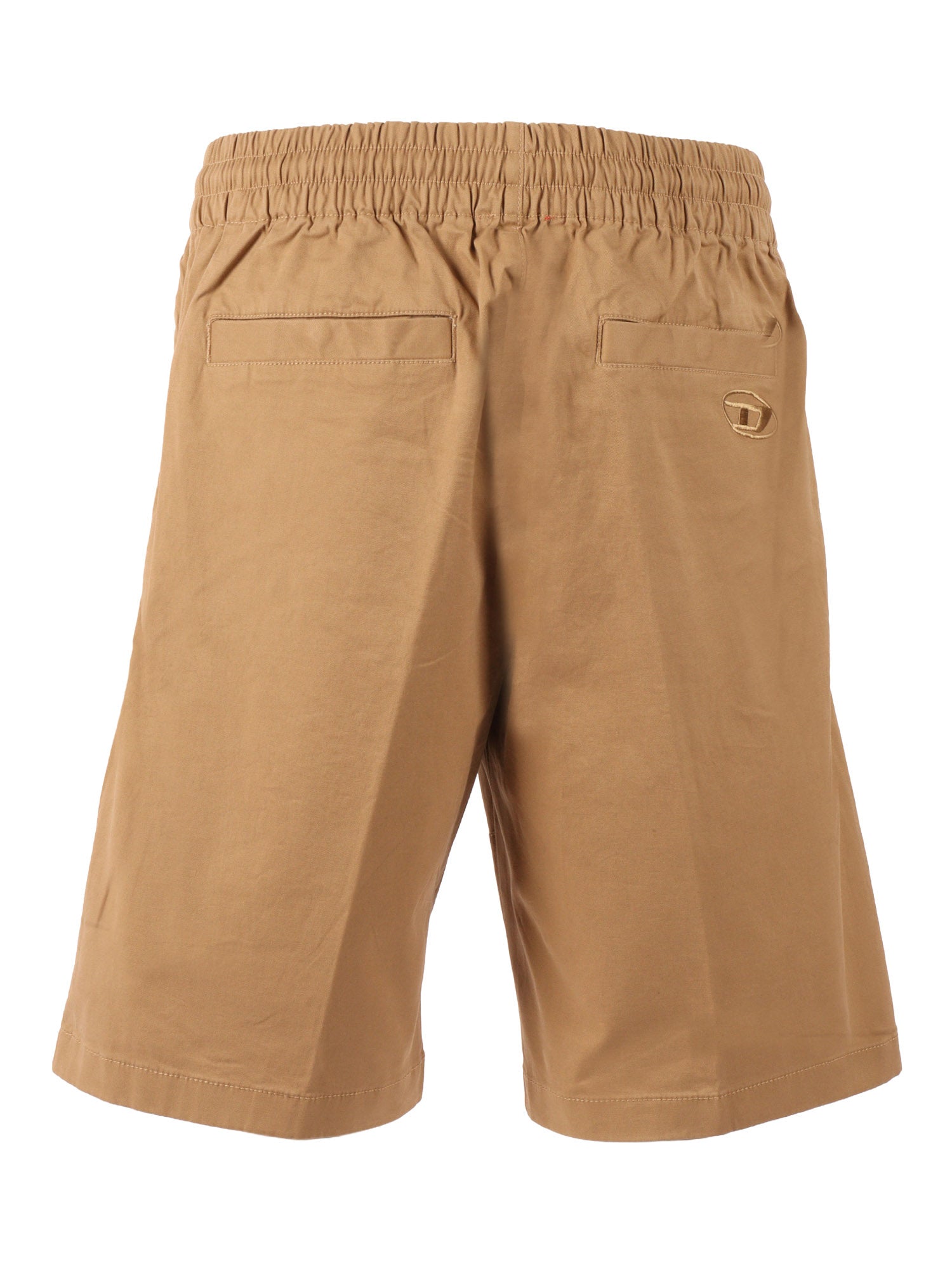 Short pants Beige Cotton Elastane Bermuda
