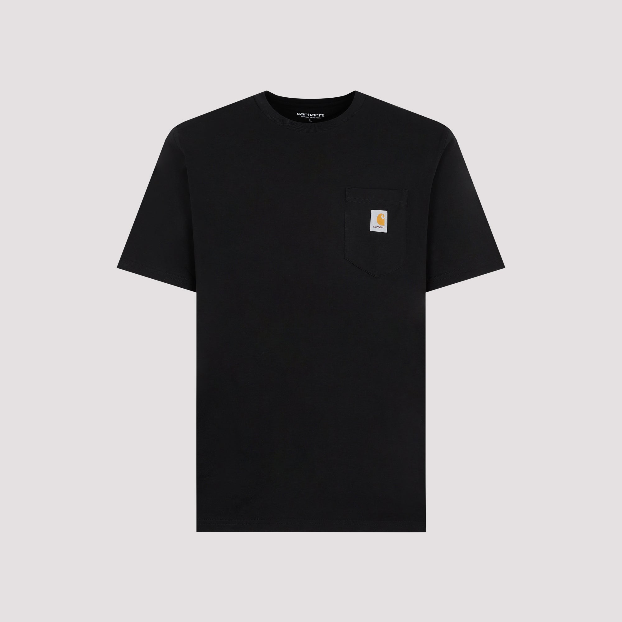 Cotton Pocket T-Shirt Black Tshirt