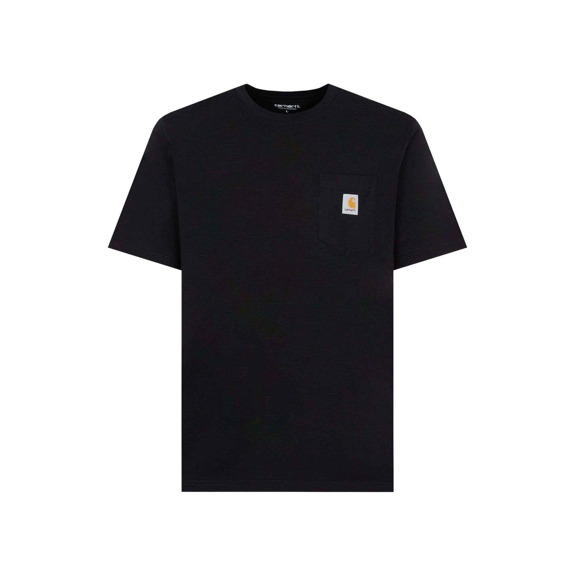 Cotton Pocket T-shirt Black Tshirt