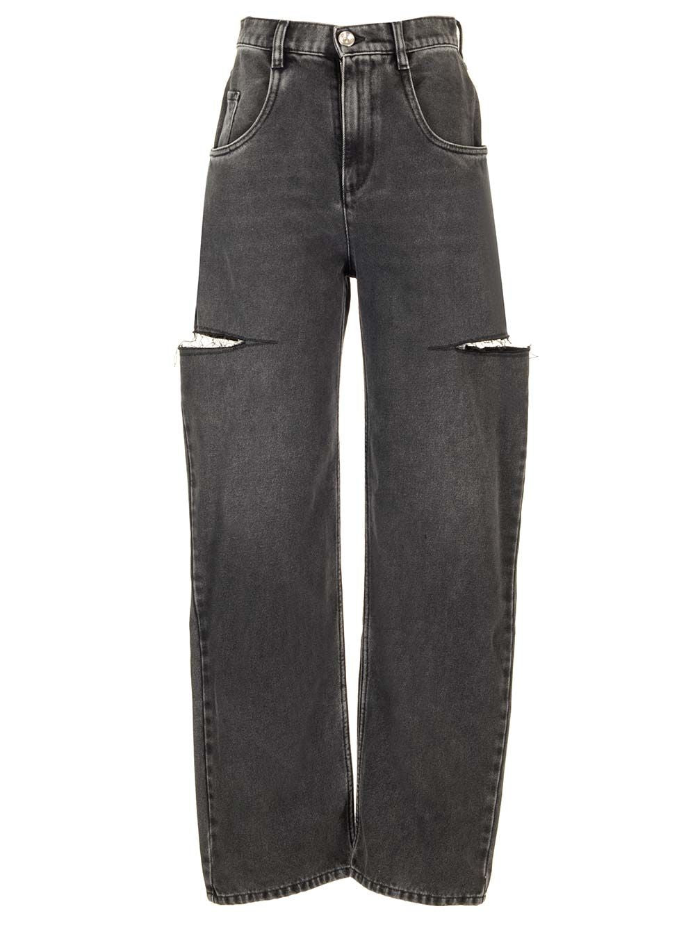 Cut Off Jeans Black