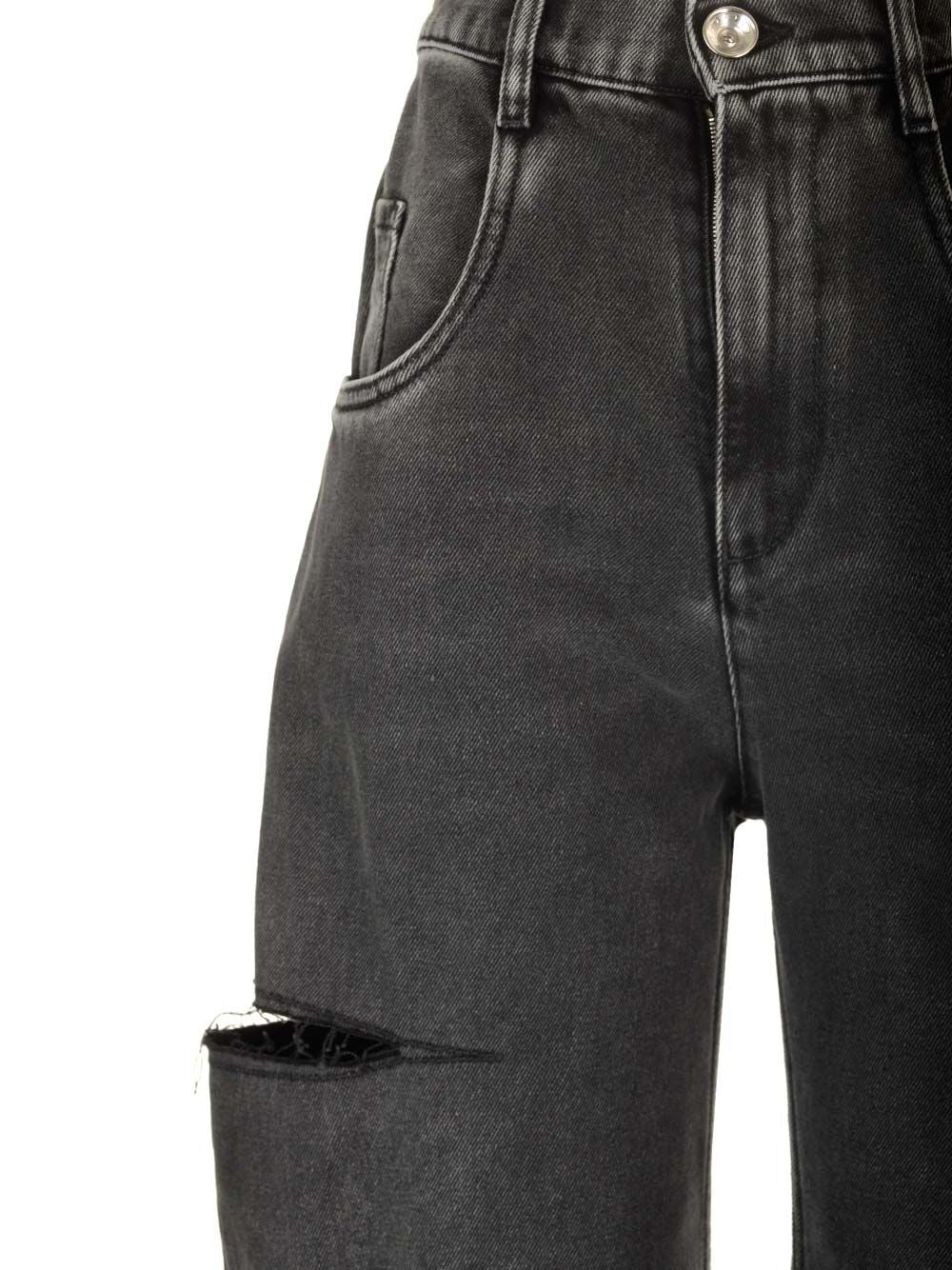 Cut Off Jeans Black