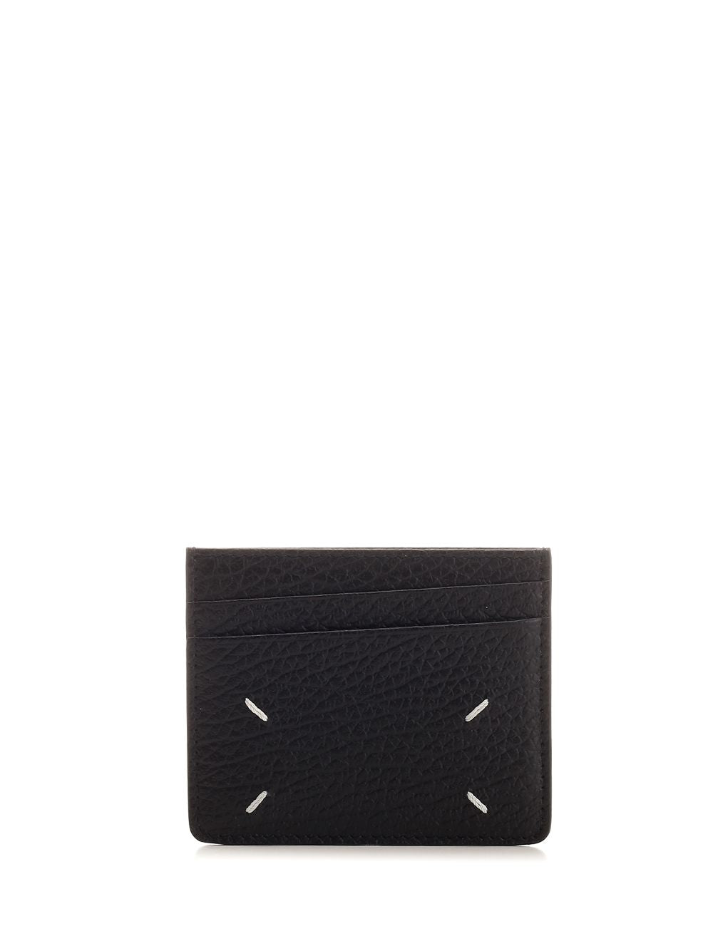 Four Stitches card holder Black Wallet