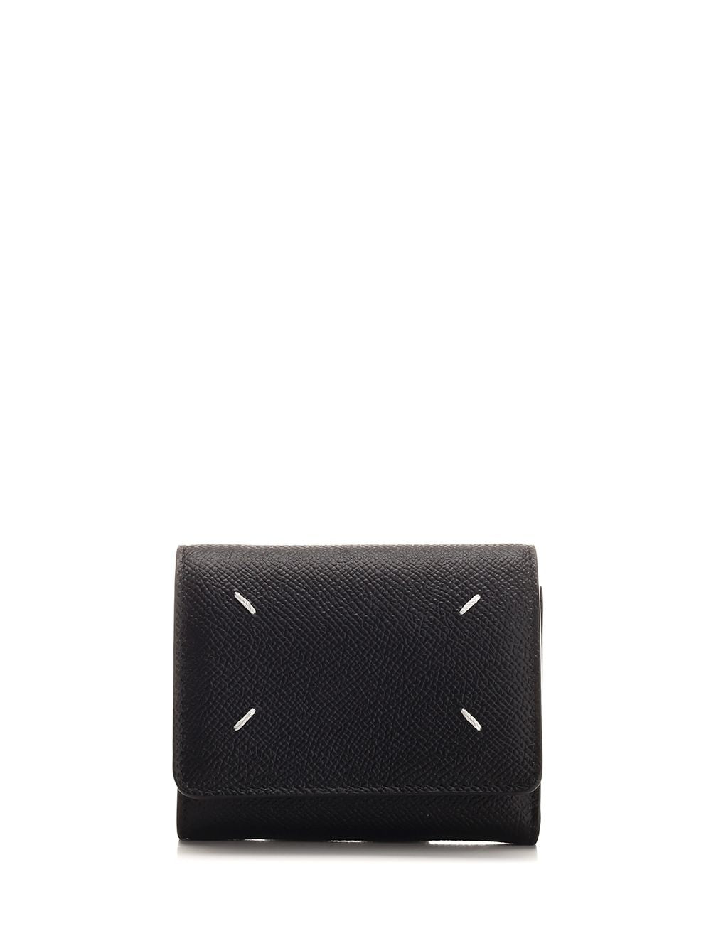 Four Stitches Wallet Black