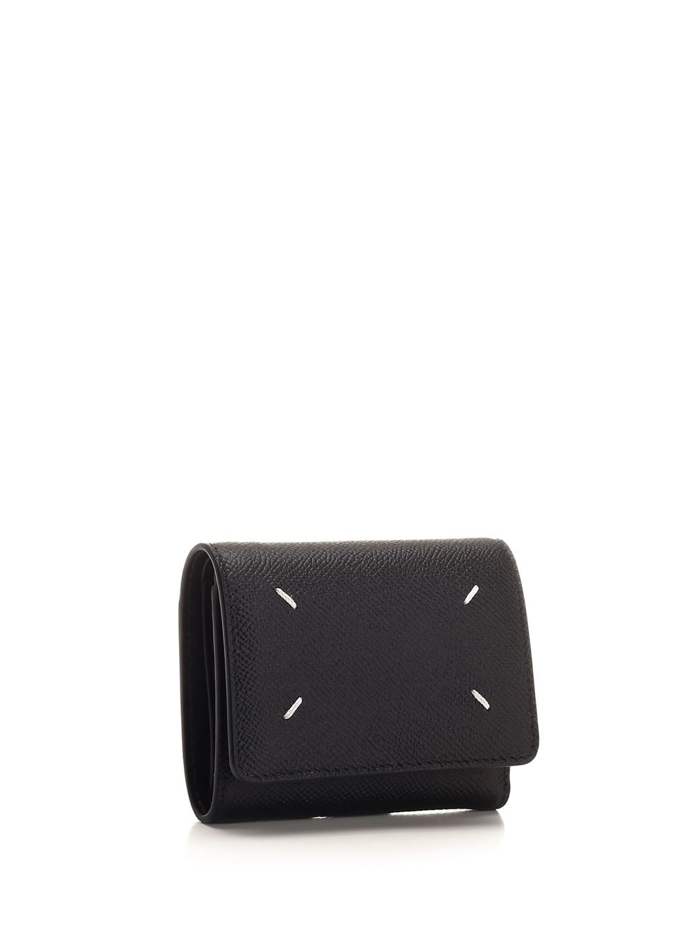 Four Stitches Wallet Black
