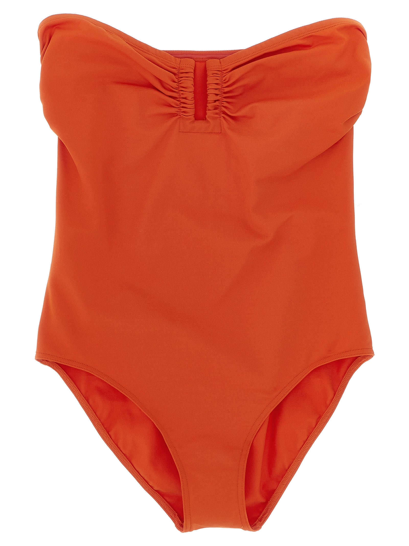 Cassiopée one-piece swimsuit Orange Polyamide Beachwear