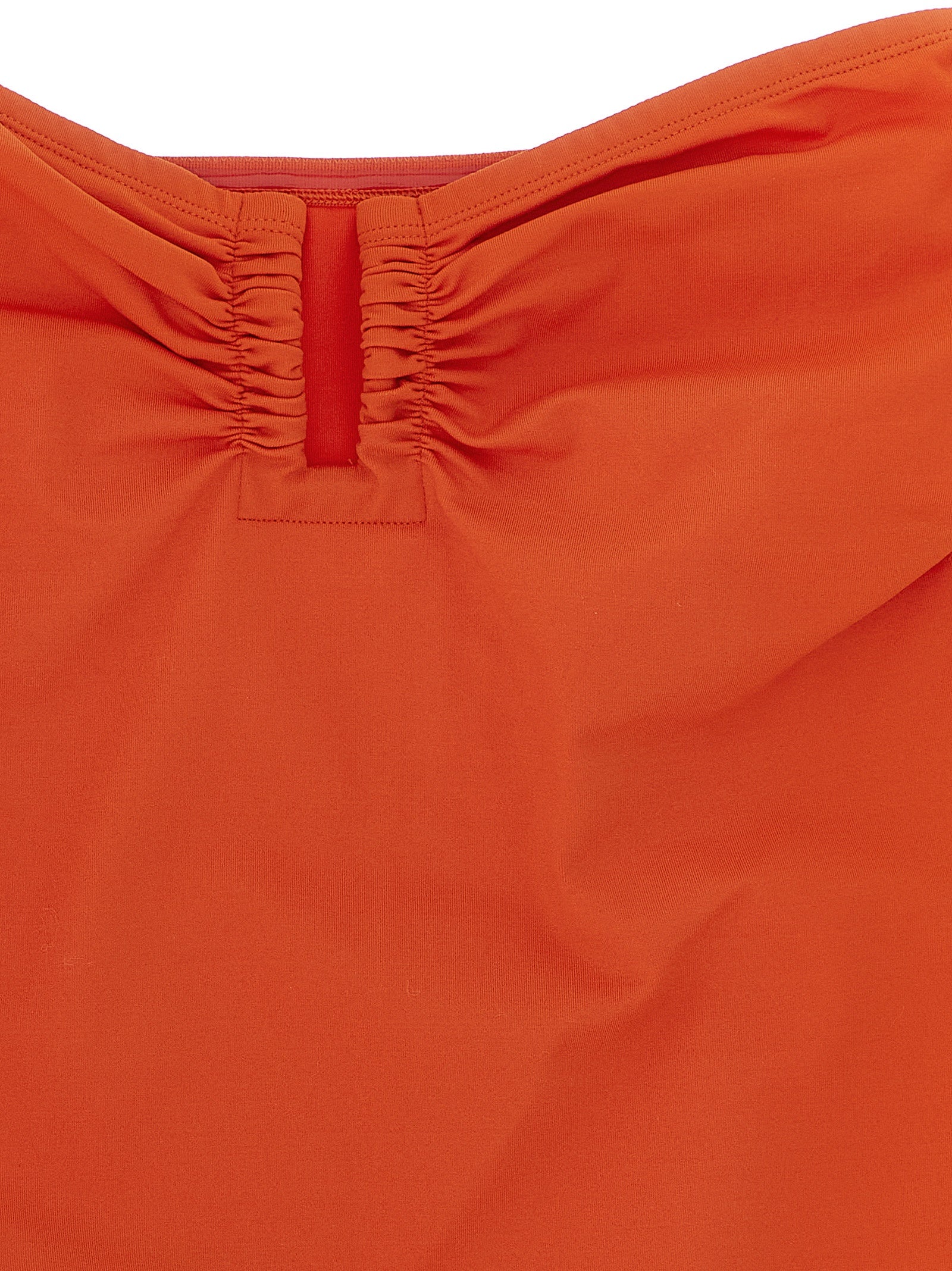Cassiopée one-piece swimsuit Orange Polyamide Beachwear