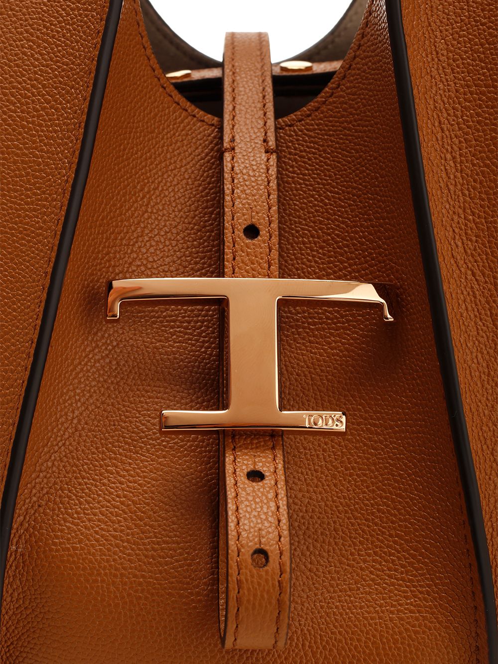 T Timeless shopping bag Brown Leather Shoulder