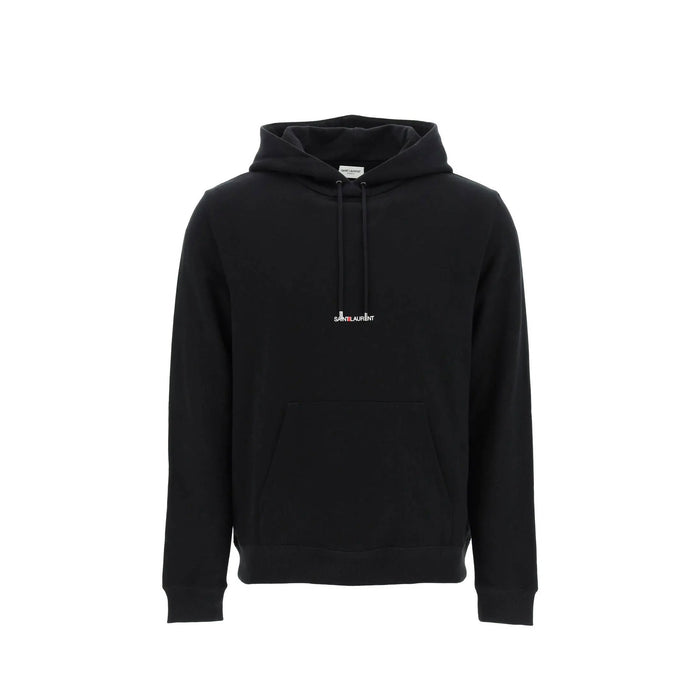 Hoodie Sweatshirt Black Cotton