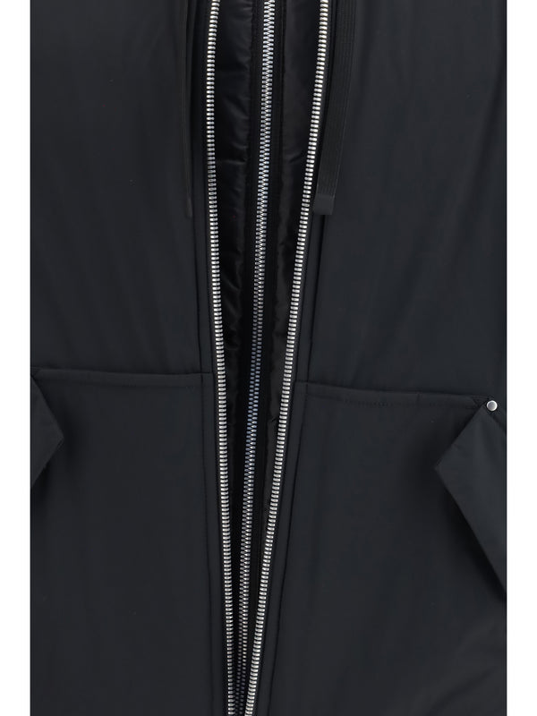 Down Jacket Brixton Black Outer Nylon