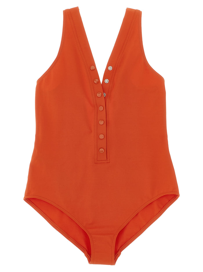 Icône one-piece swimsuit Orange Polyamide Beachwear