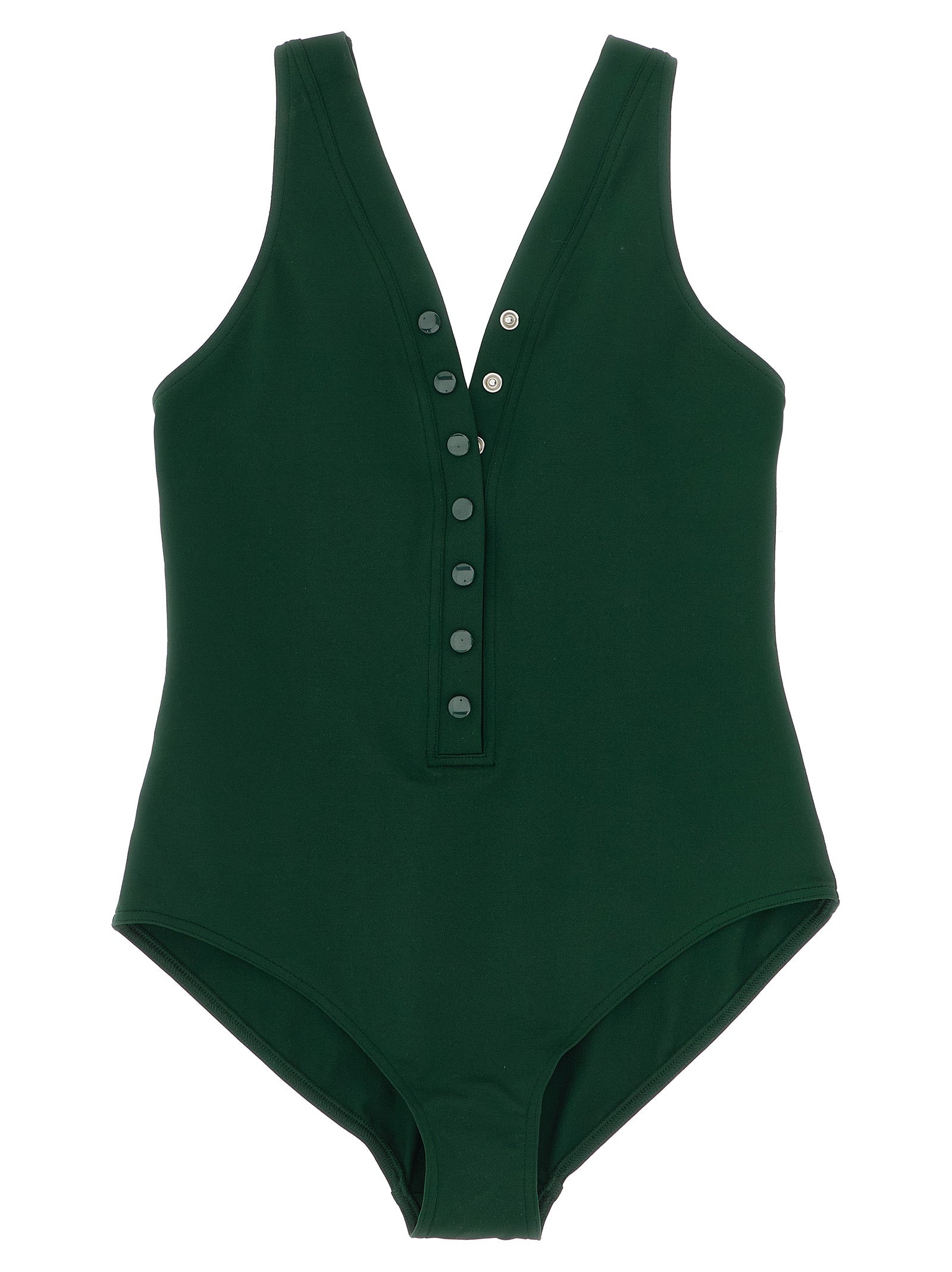 Icône one-piece swimsuit Green Polyamide Beachwear