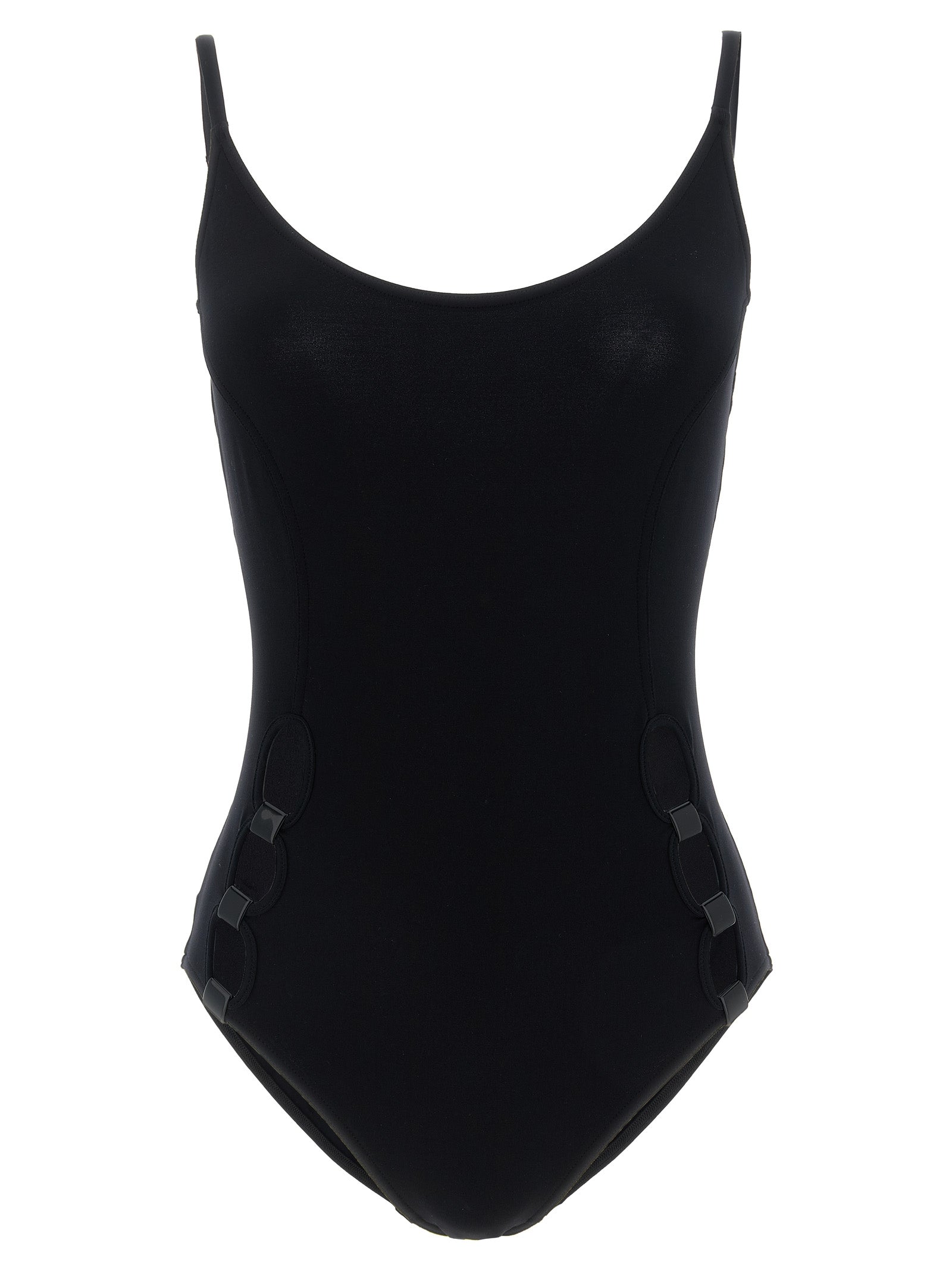 Endless One-Piece Swimsuit Black Polyamide Beachwear