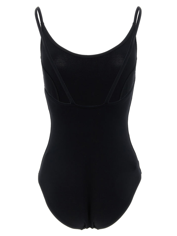 Endless One-Piece Swimsuit Black Polyamide Beachwear