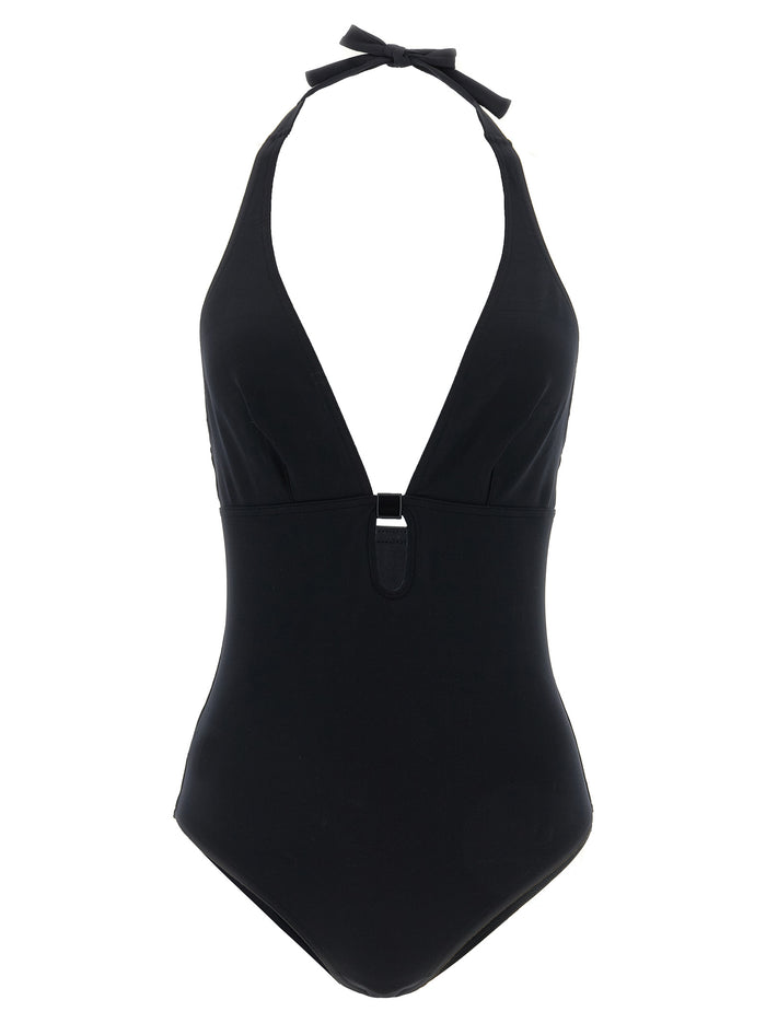 Harmony One-Piece Swimsuit Black Polyamide Beachwear