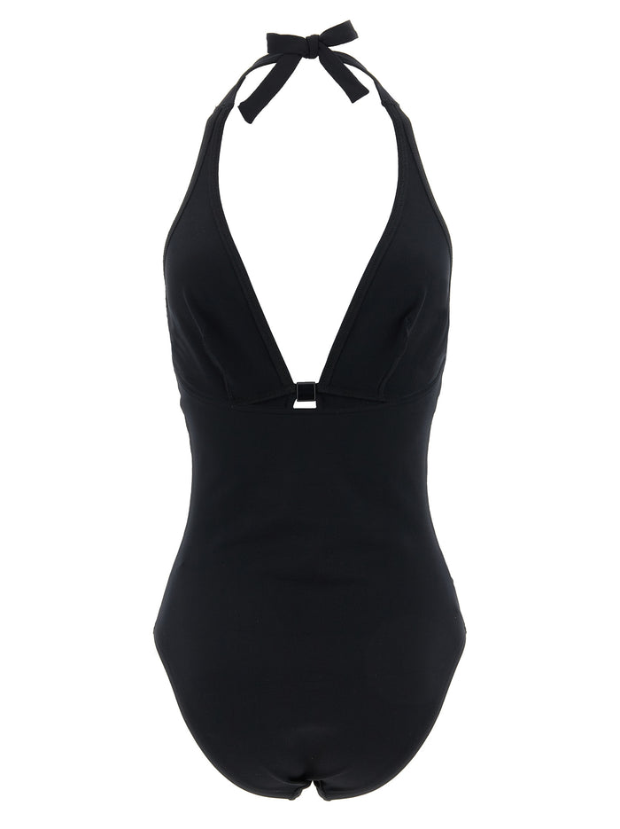 Harmony One-Piece Swimsuit Black Polyamide Beachwear