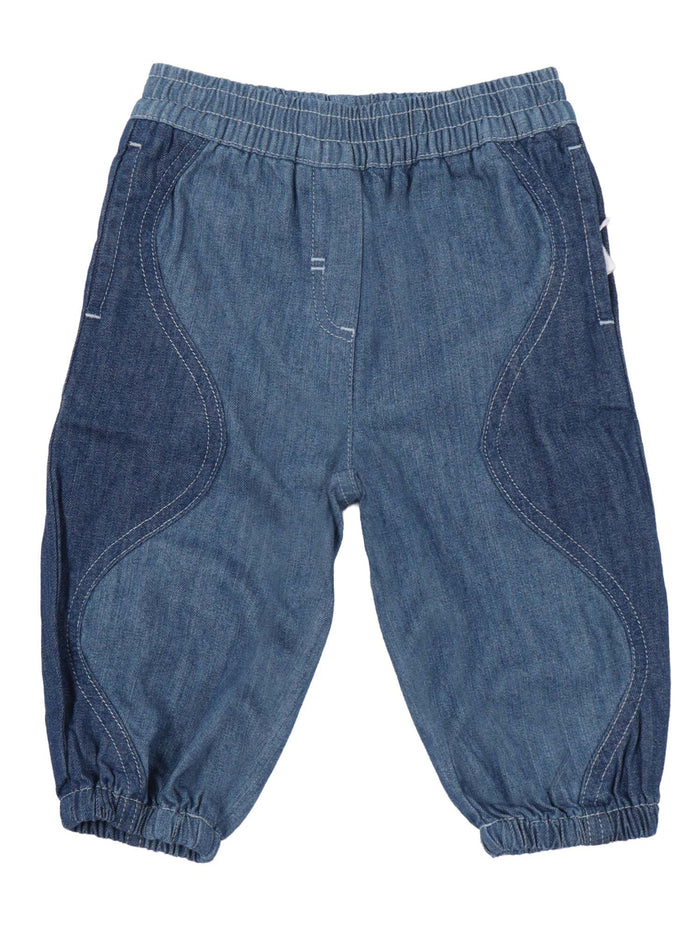 TROUSER Blue Cotton Pant