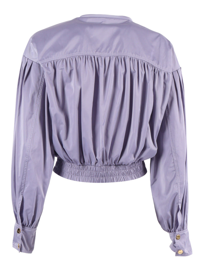 Jacket Purple Polyester Heavy