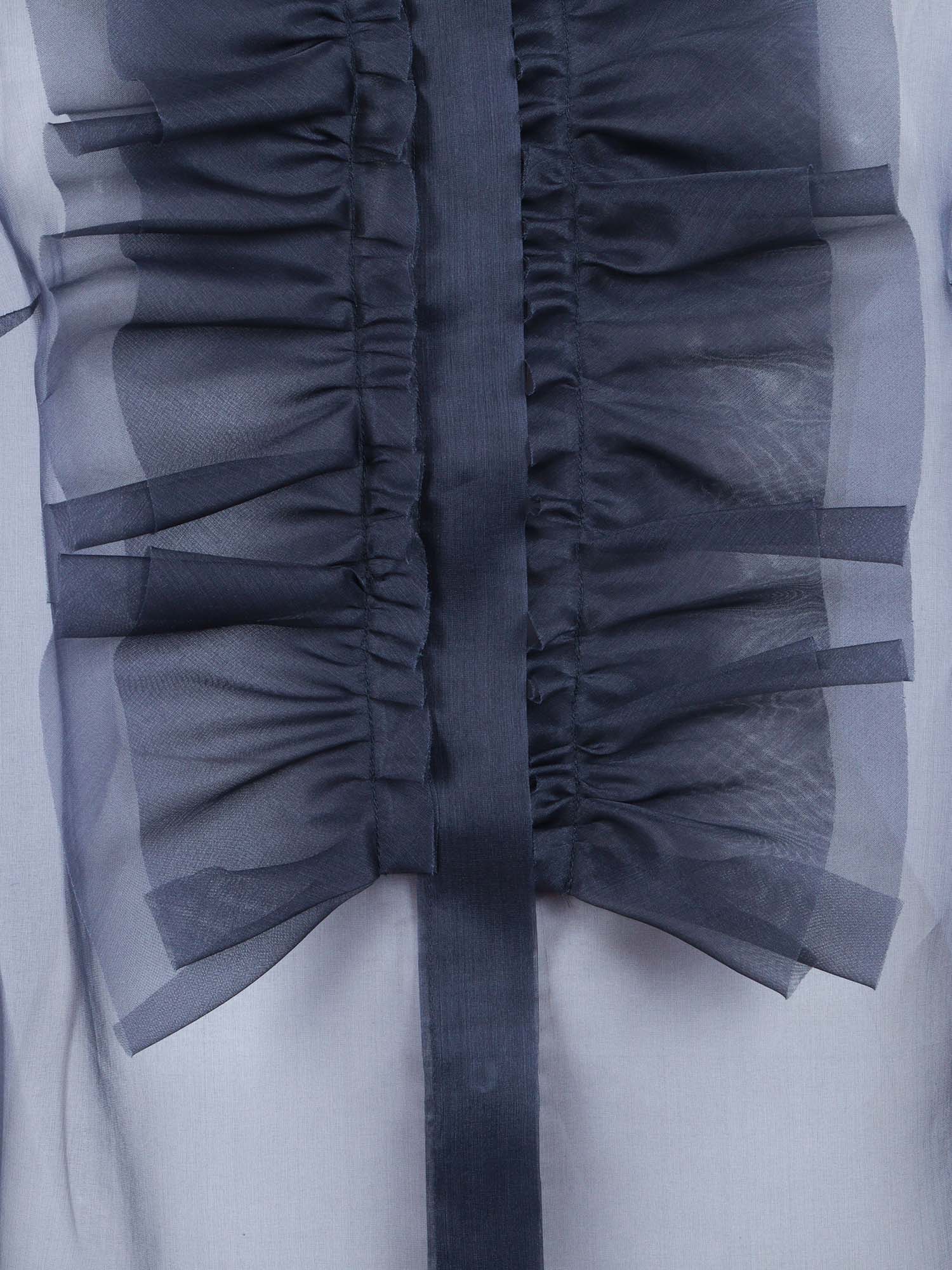 SHIRT Blue Silk