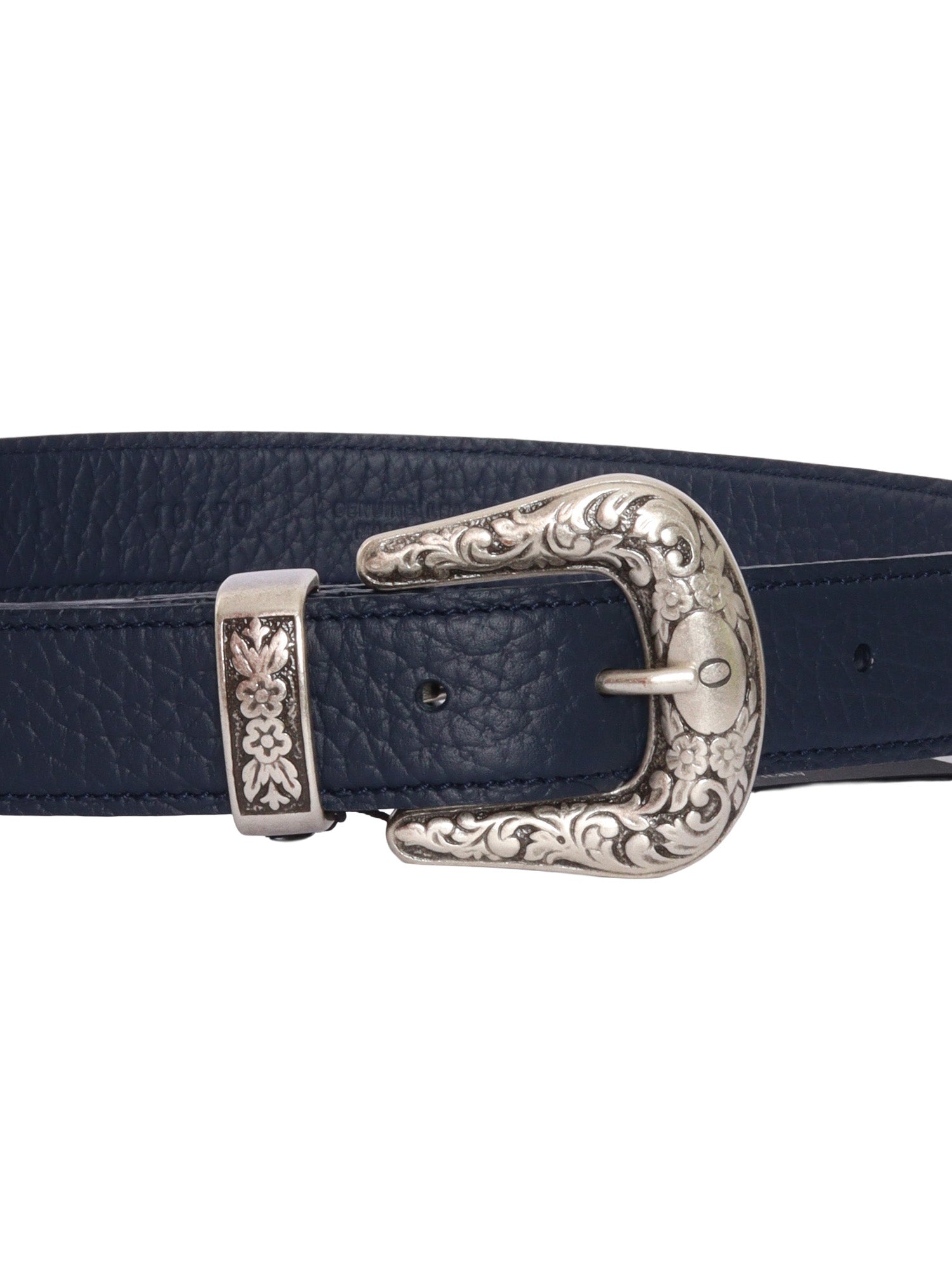 BELT Blue Calf Leather