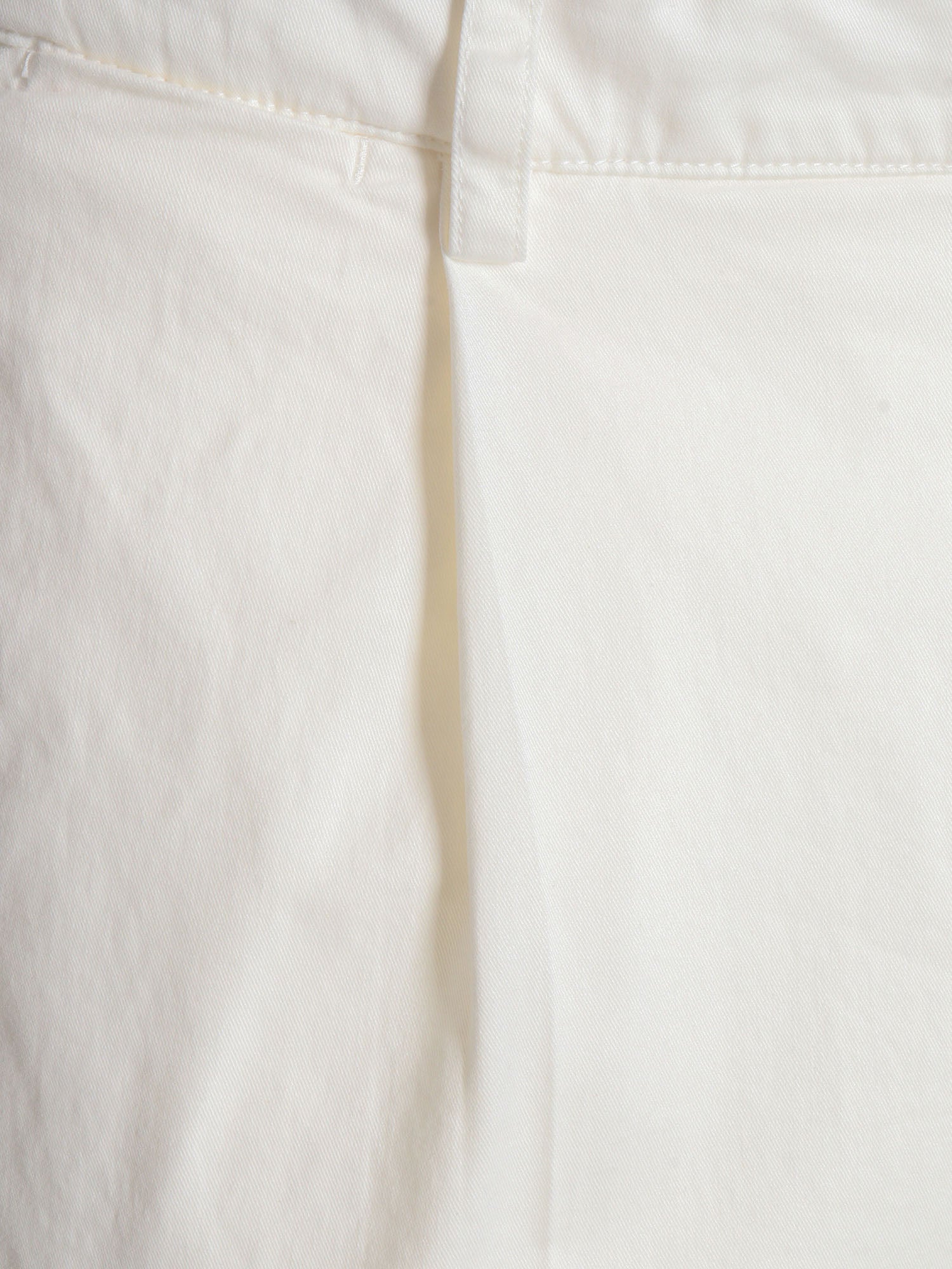 Chinos White Cotton Elastane Cotton/chino Pant
