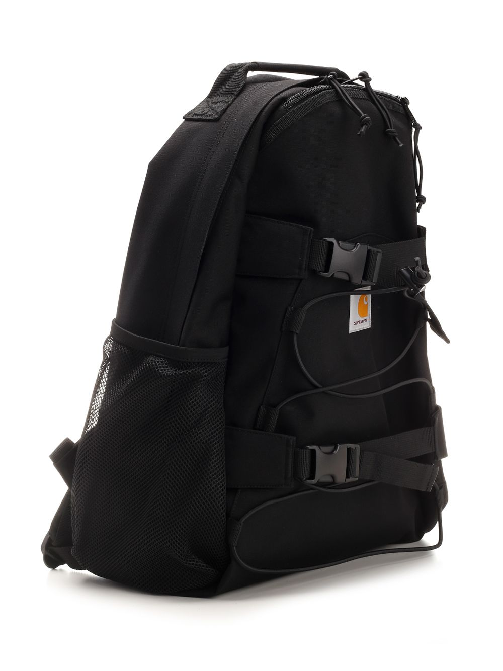 Kickflip Backpack Black Recycled Polyester Canvas Backpacks