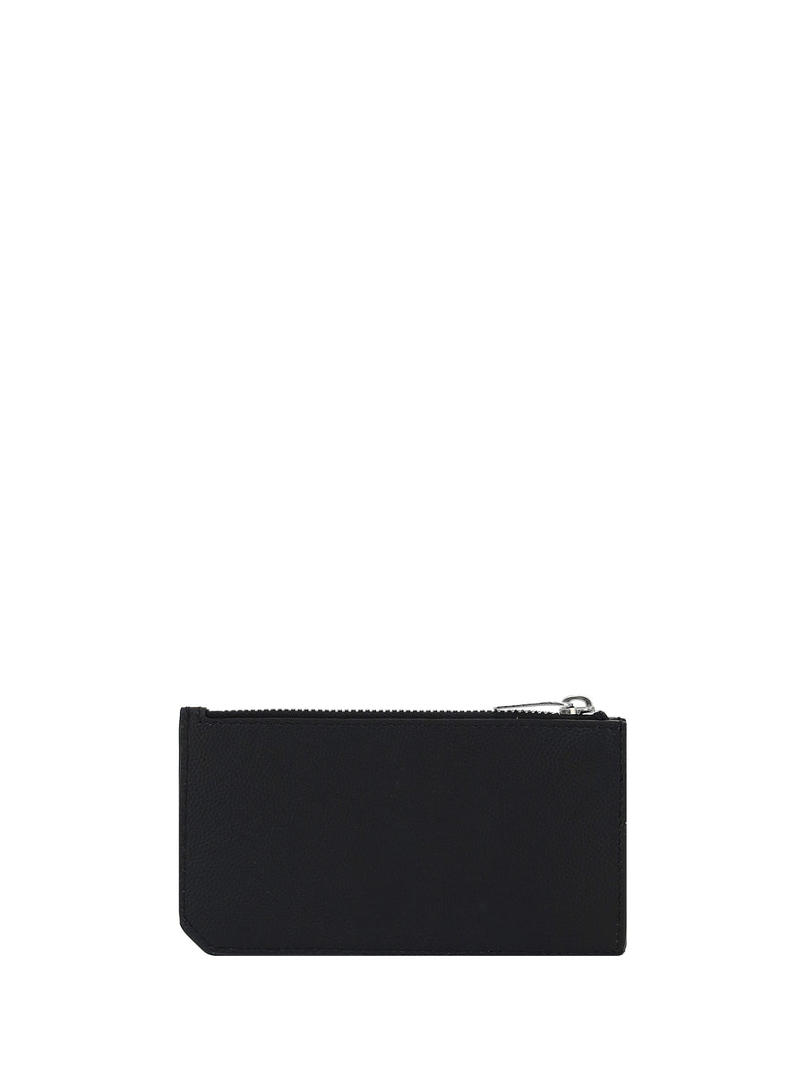 Cardholder Black Calf Leather Umbrellas