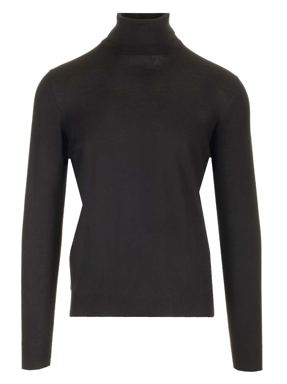 Wool Turtleneck Black
