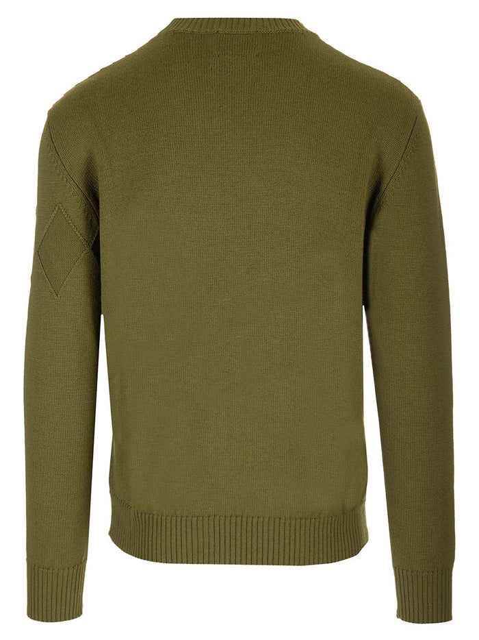 Cotton And Cashmere Sweater Green Co Ws